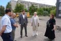 Елена Павлюченко проинспектировала ход капремонта школы № 6 в Каспийске