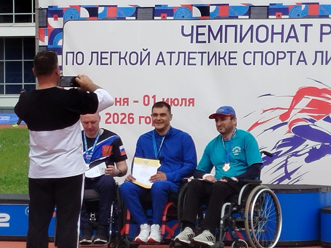 В Челябинске завершился чемпионат России по легкой атлетике среди спортсменов с поражением опорно-двигательного аппарата В Челябинске завершился чемпионат России по легкой атлетике среди спортсменов с поражением опорно-двигательного аппарата