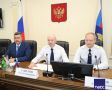 Заместитель генерального прокурора России Сергей Бажутов представил в Махачкале коллективу прокуратуры и руководству республики нового прокурора Дагестана Дениса Авдеева