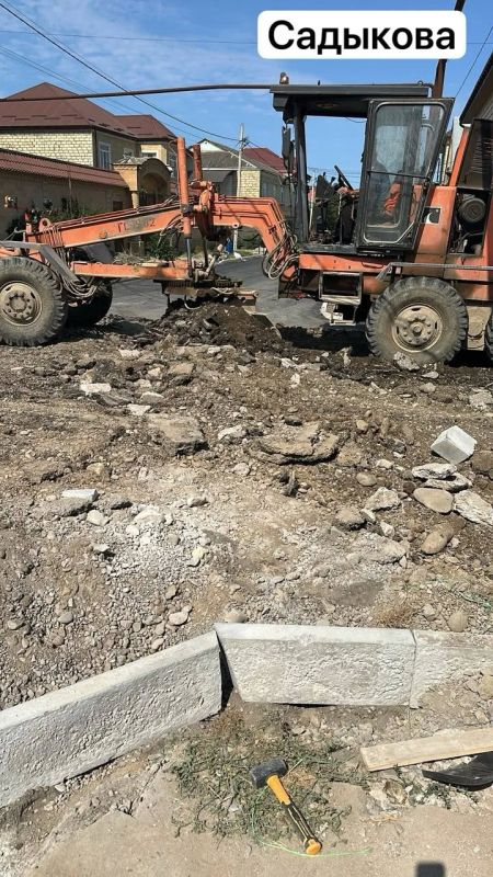 В Дербенте готовятся под асфальтирование улицы Садыкова (1044 м) и Пилотная (560 м) В Дербенте готовятся под асфальтирование улицы Садыкова (1044 м) и Пилотная (560 м)