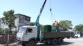 По поручению главы г. Махачкалы Джамбулата Салавова в столице продолжается работа по обустройству и установке контейнерных площадок
