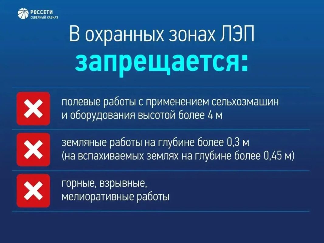 Охранные зоны ЛЭП: важные правила Охранные зоны ЛЭП: важные правила