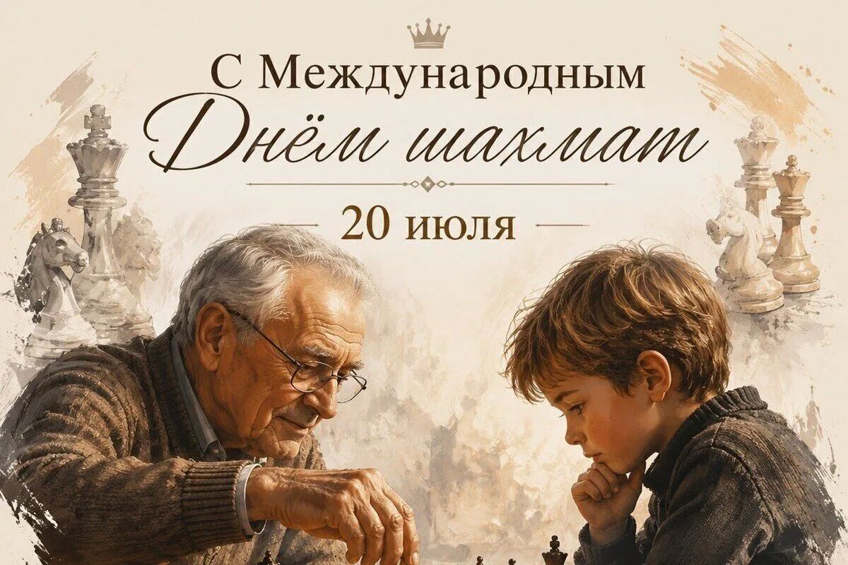 20 июля — Международный день шахмат!