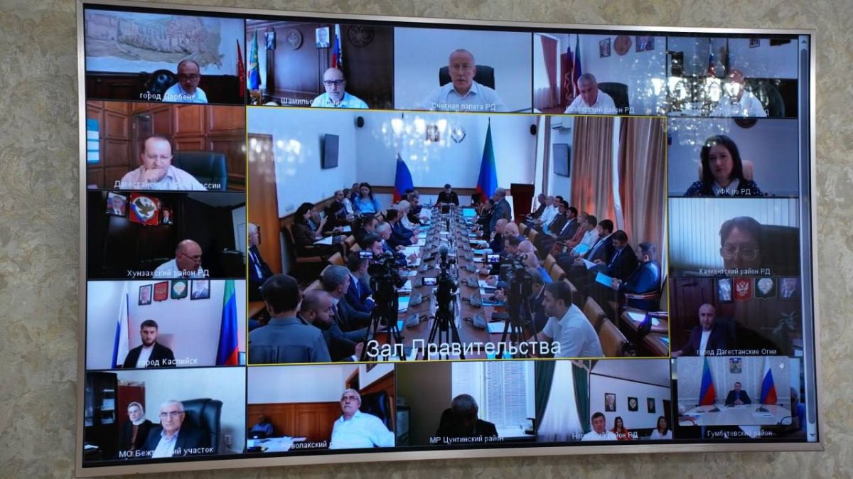 Корголи Корголиев принял участие в заседании Правительства Республики Дагестан