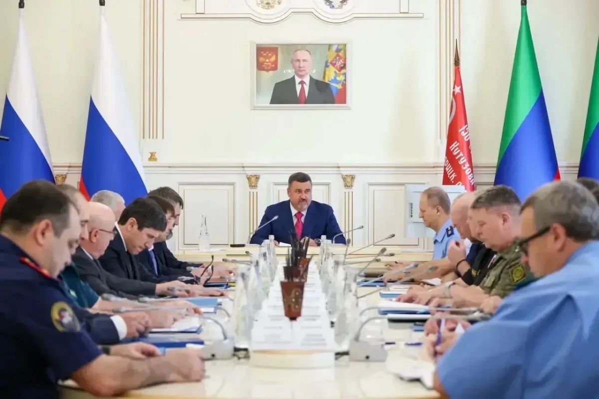 Врио главы Дагестана Фёдор Щукин провёл заседание Координационного совещания по обеспечению правопорядка