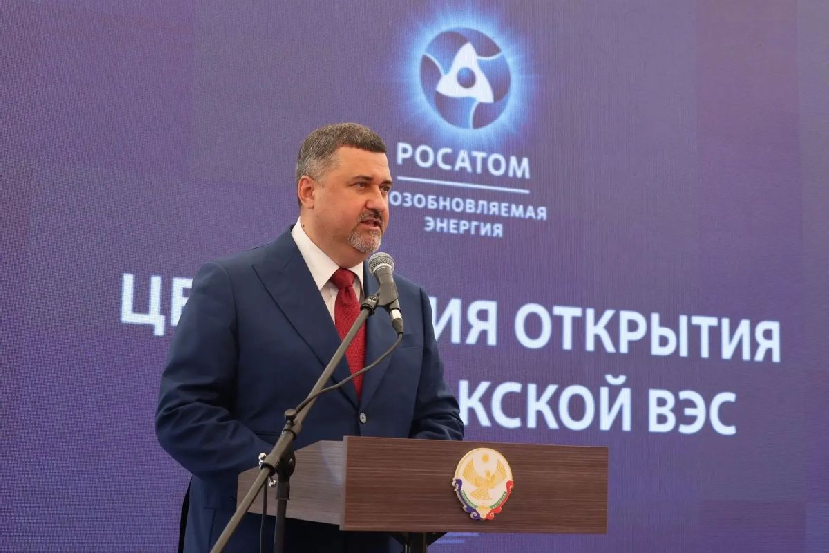 Фоторепортаж с запуска Новолакской ВЭС - крупнейшего ветропарка России Фоторепортаж с запуска Новолакской ВЭС - крупнейшего ветропарка России