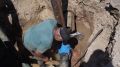 На реке Черкес-Озень переносят трубы, мешающие водному потоку
