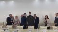 Магомед Рамазанов проводит встречу с директором Национального агентства по туризму Республики Беларусь Кириллом Машарским