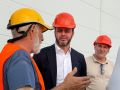 Фоторепортаж с первого рабочего выезда врио министра промышленности и торговли РД Абдулы Юсупова на площадку индустриального парка «Уйташ»