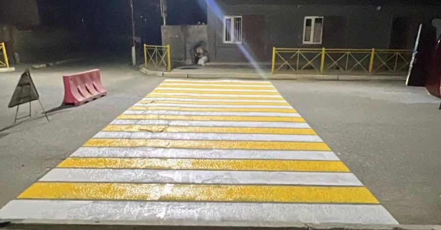 В Хасавюрте обновлены разметки пешеходных переходов у образовательных учреждений В Хасавюрте обновлены разметки пешеходных переходов у образовательных учреждений