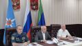 Врио министра природных ресурсов и экологии РД Ратмир Расулов принял участие в еженедельном заседании межведомственного оперативного штаба