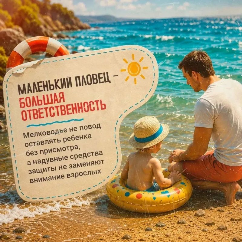 Лето у воды –время отдыха, а не риска! Лето у воды –время отдыха, а не риска!
