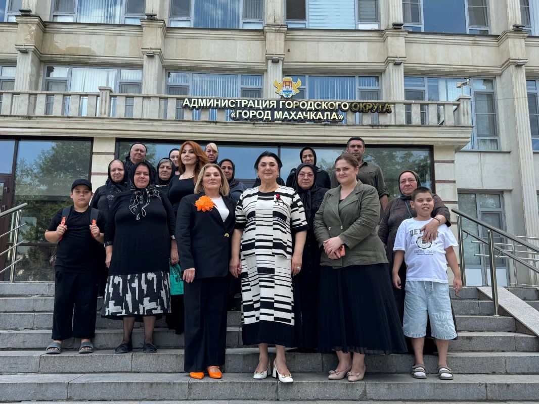 В Махачкале состоялась встреча матерей погибших участников СВО с председателем Союза женщин Дагестана В Махачкале состоялась встреча матерей погибших участников СВО с председателем Союза женщин Дагестана