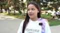 Ученица махачкалинской гимназии поблагодарила Главу города за подарок к новому учебному году