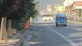 Кадры утренних поливомоечных работ