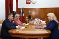 Фёдор Щукин встретился со статс-секретарём – заместителем Министра культуры РФ Жанной Алексеевой