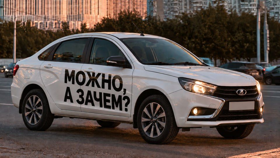 «Можно, а зачем?» — теперь официальный товарный знак АвтоВАЗа