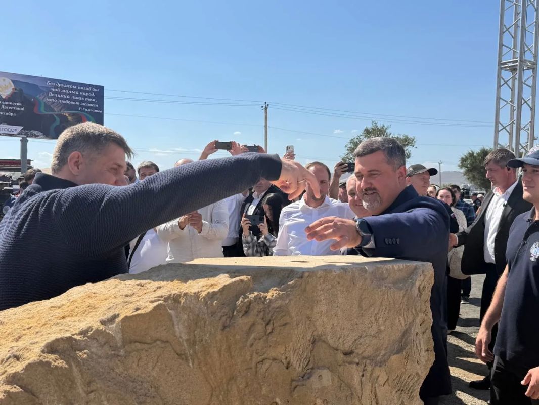 В Дагестане дан старт строительству федерального обхода Махачкалы В Дагестане дан старт строительству федерального обхода Махачкалы