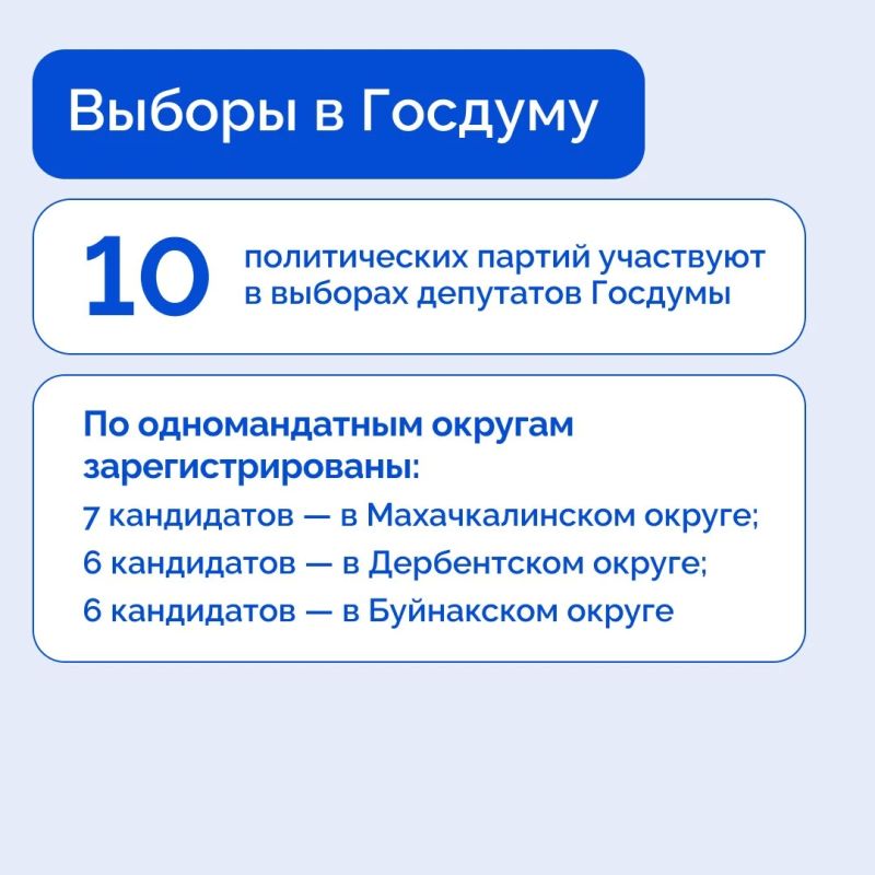 Дагестан готовится к Единому дню голосования Дагестан готовится к Единому дню голосования