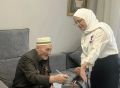 102-летний ветеран Великой Отечественной войны Муса Багаудинов проголосовал на выборах дома — члены участковой комиссии № 0588 приехали к нему в Каспийск