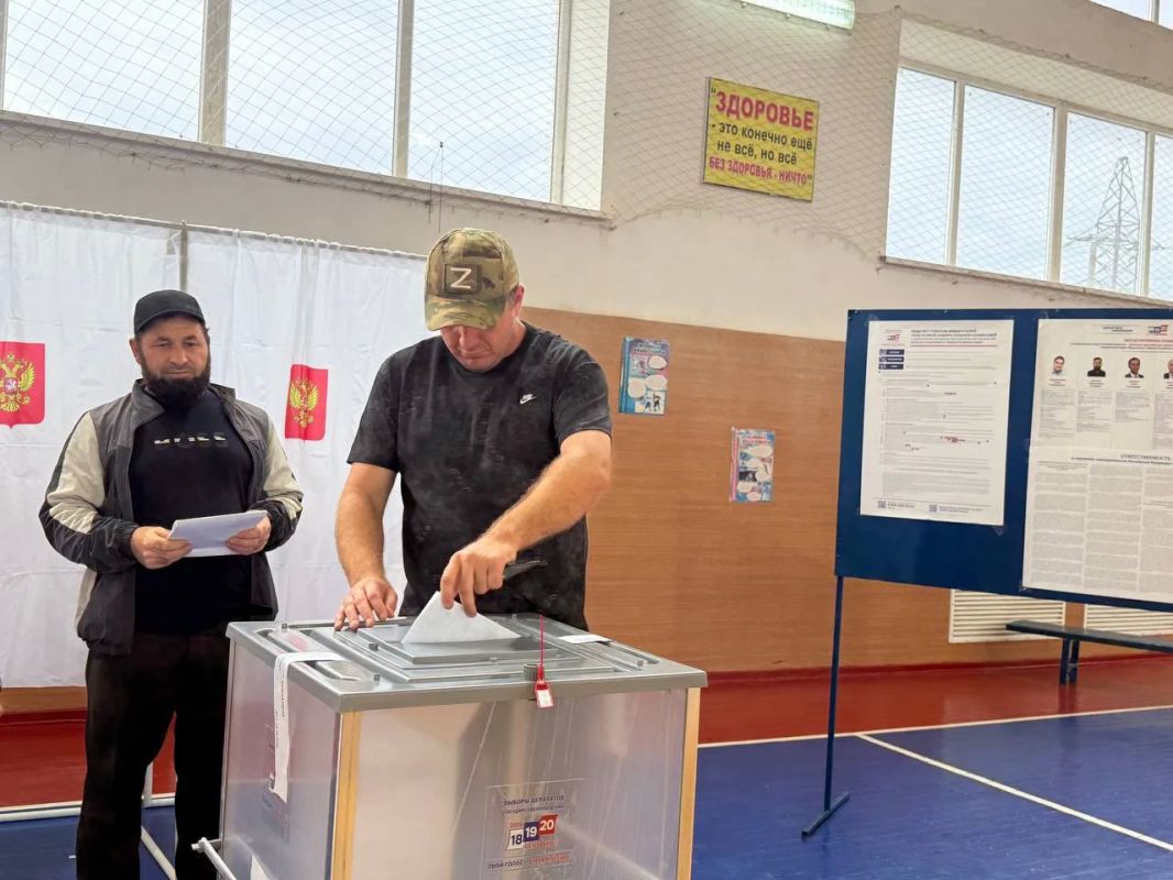 Участники СВО принимают участие в едином дне голосования Участники СВО принимают участие в едином дне голосования