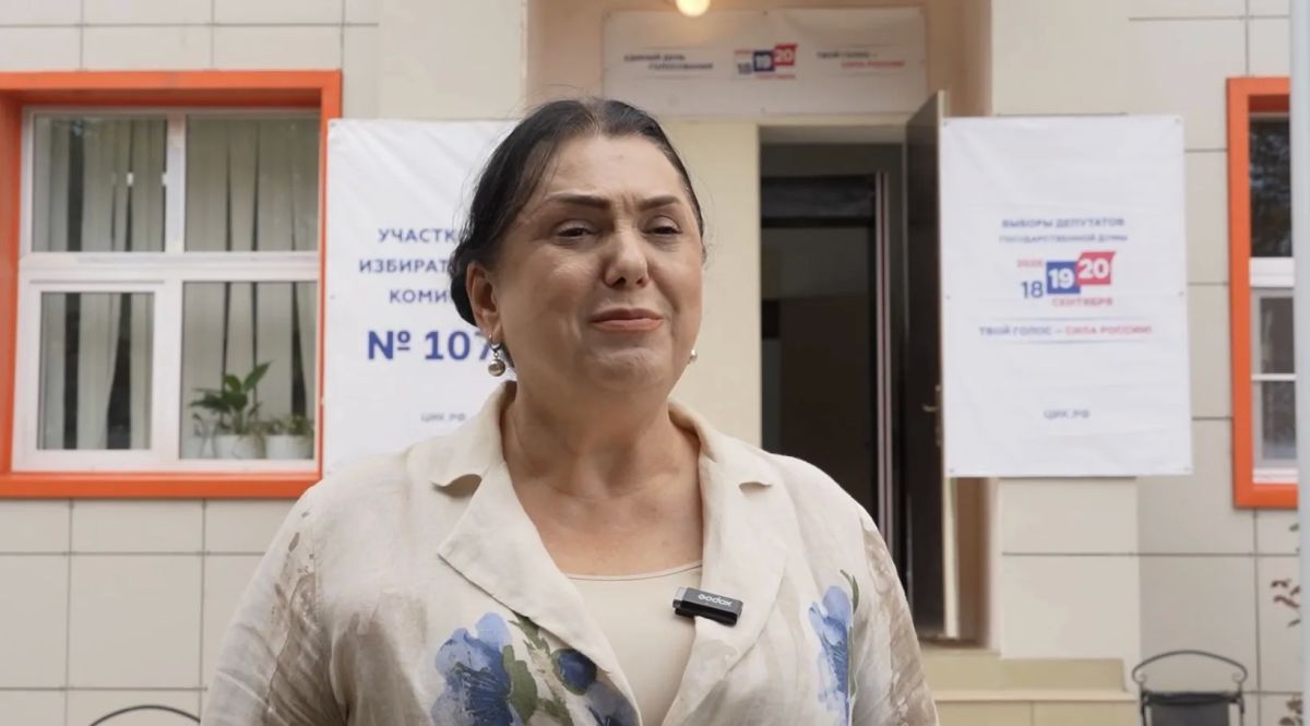 Председатель Союза женщин Дагестана Хасайбат Валиева обратилась к жителям республики, отметив значение личного участия граждан в определении будущего региона и страны