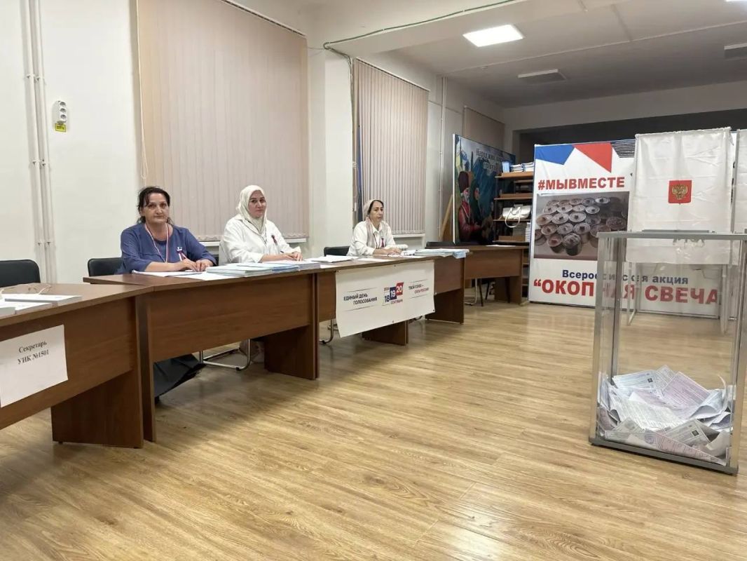 6В Хасавюрте продолжается голосование 6В Хасавюрте продолжается голосование