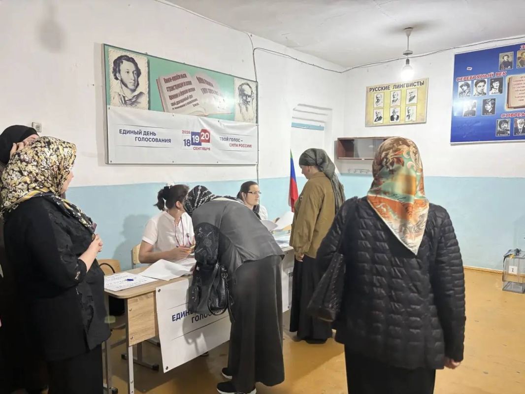 6В Хасавюрте продолжается голосование 6В Хасавюрте продолжается голосование