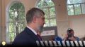 Председатель Правительства Дагестана Магомед Рамазанов проголосовал в первый день парламентских выборов на избирательном участке №1105, расположенном в здании государственного Дагестанского университета