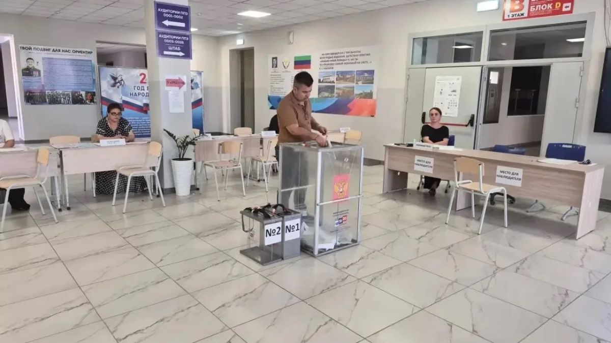 #УИК0617. На избирательном участке №0617 продолжается голосование