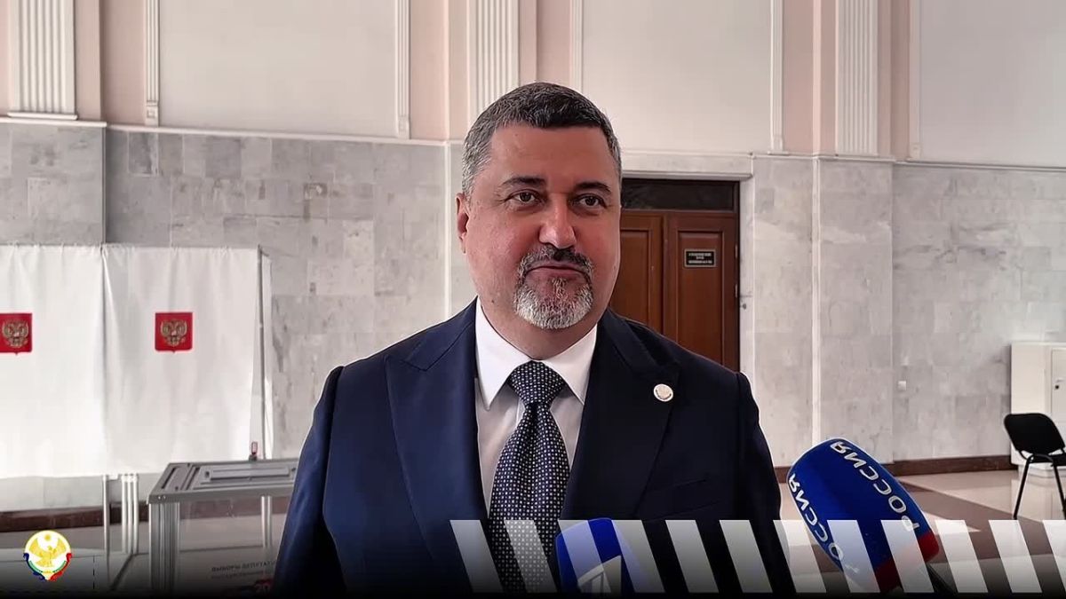 Фёдор Щукин проголосовал на выборах в Махачкале