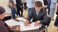 Заместитель мэра Махачкалы Магомедали Саидов проголосовал на выборах