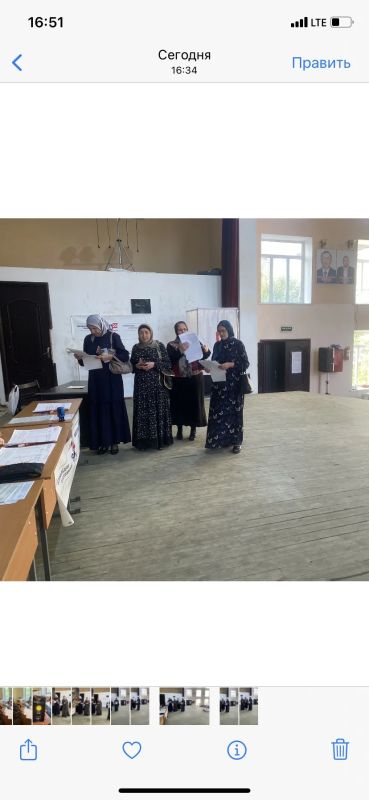 Коллектив Центра занятости населения в МО «Гергебильский район» принял участие в голосовании на выборах 2026 года Коллектив Центра занятости населения в МО «Гергебильский район» принял участие в голосовании на выборах 2026 года