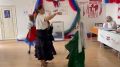 Наш Карабудахкентский избирательный участок УИК 0567 встречает избира,телей ипеснями избирателей танцами