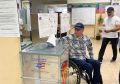 Паралимпиец Расул Назиров проголосовал на выборах