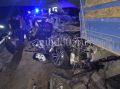 Пять человек, включая трёхлетнего малыша, пострадали в аварии с "КамАЗом" и кроссовером в Буйнакском районе