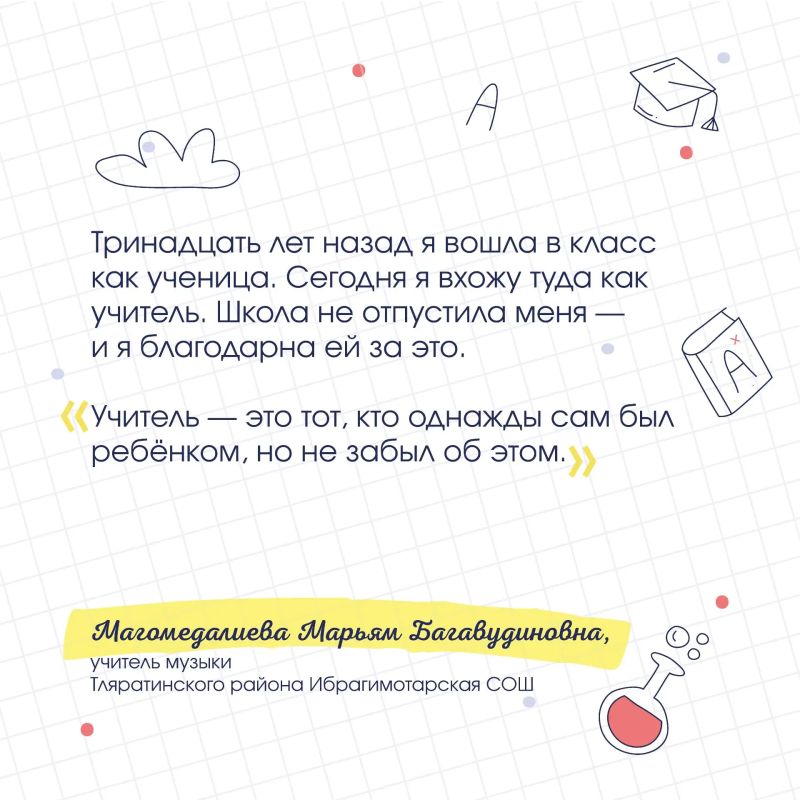 Рубрика «Я — учитель». Знакомьтесь: Марьям Магомедалиева Рубрика «Я — учитель». Знакомьтесь: Марьям Магомедалиева