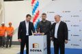 Фоторепортаж с открытия нового комплекса заводов по производству строительных материалов ООО «Ровна»