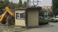 В Махачкале демонтируют незаконное капитальное строение на проспекте Имама Шамиля