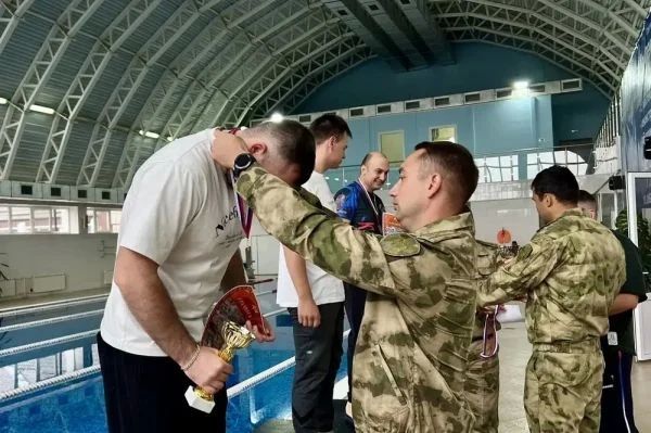 Команда махачкалинского соединения Росгвардии стала призером окружного чемпионата по плаванию Команда махачкалинского соединения Росгвардии стала призером окружного чемпионата по плаванию