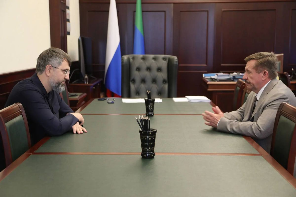 Магомед Рамазанов встретился с депутатом Госдумы Виктором Бутом