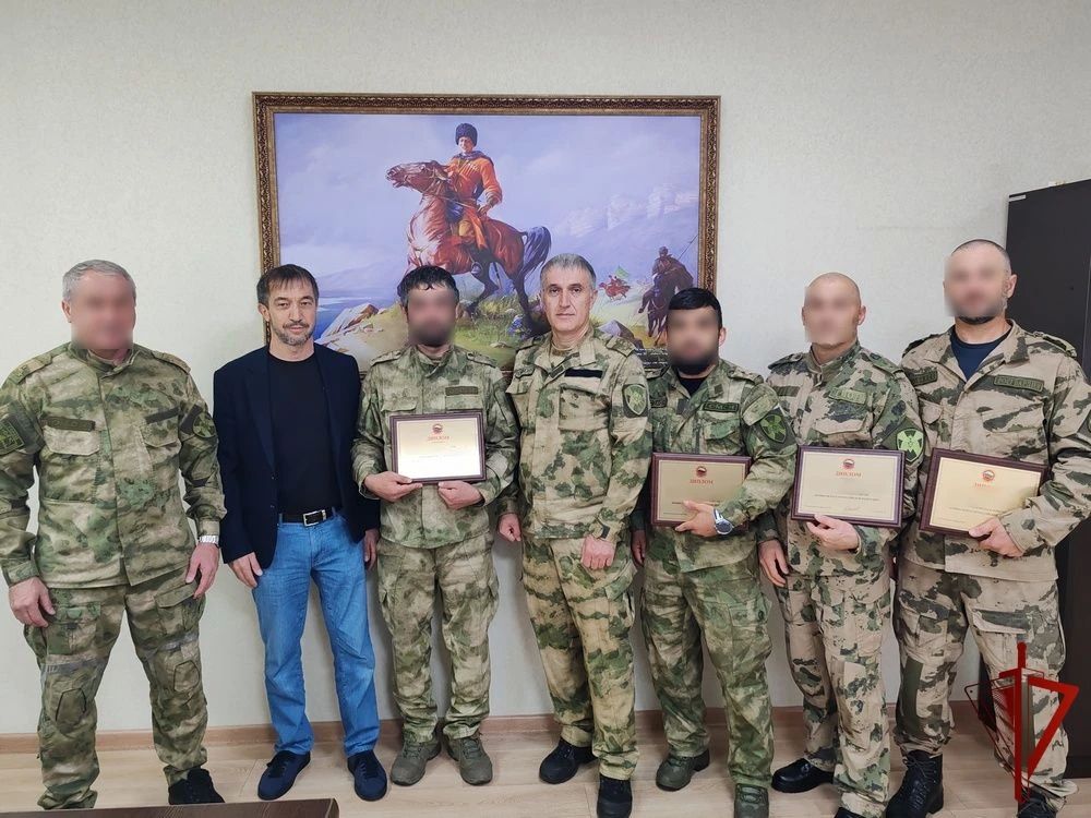 В Дагестане росгвардейцы отмечены за вклад в развитие боевых искусств