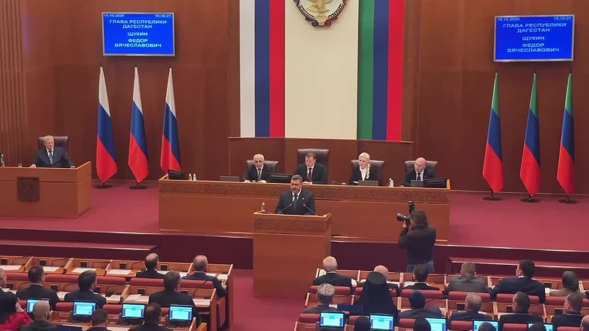 Глава Дагестана Фёдор Щукин поблагодарил депутатов за оказанное доверие