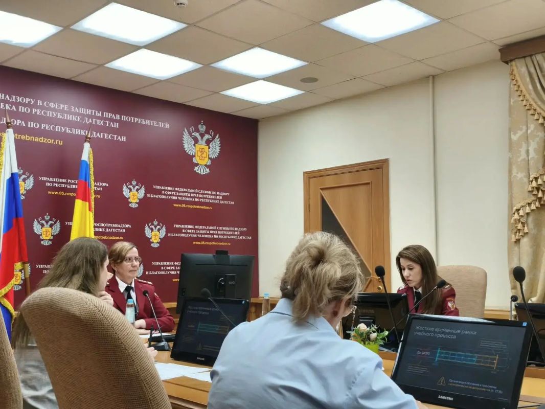 Управление Роспотребнадзора по Республике Дагестан и Минобрнауки РД обсудили санитарную безопасность в школах с двухсменным режимом обучения Управление Роспотребнадзора по Республике Дагестан и Минобрнауки РД обсудили санитарную безопасность в школах с двухсменным режимом обучения