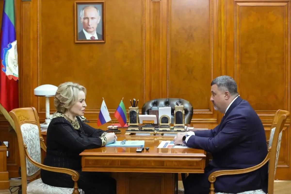 Валентина Матвиенко поздравила Фёдор Щукина с избранием и вступлением в должность главы Дагестана