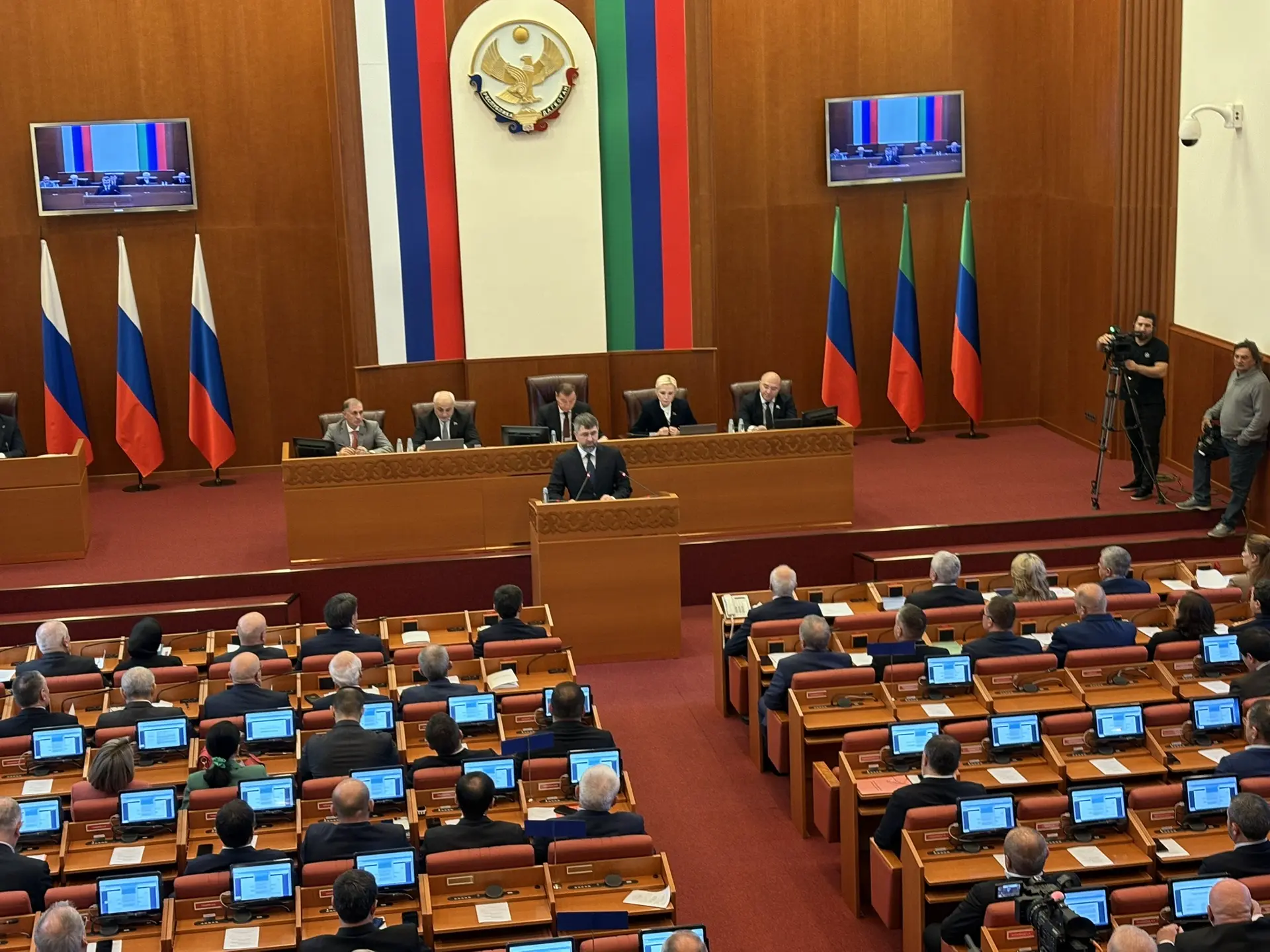 Магомед Рамазанов поблагодарил главу Дагестана за представление его моей кандидатуры на должность председателя правительства республики