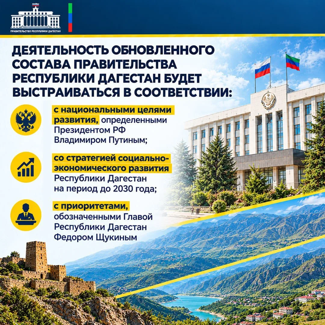 Правительство Дагестана определило стратегические ориентиры работы