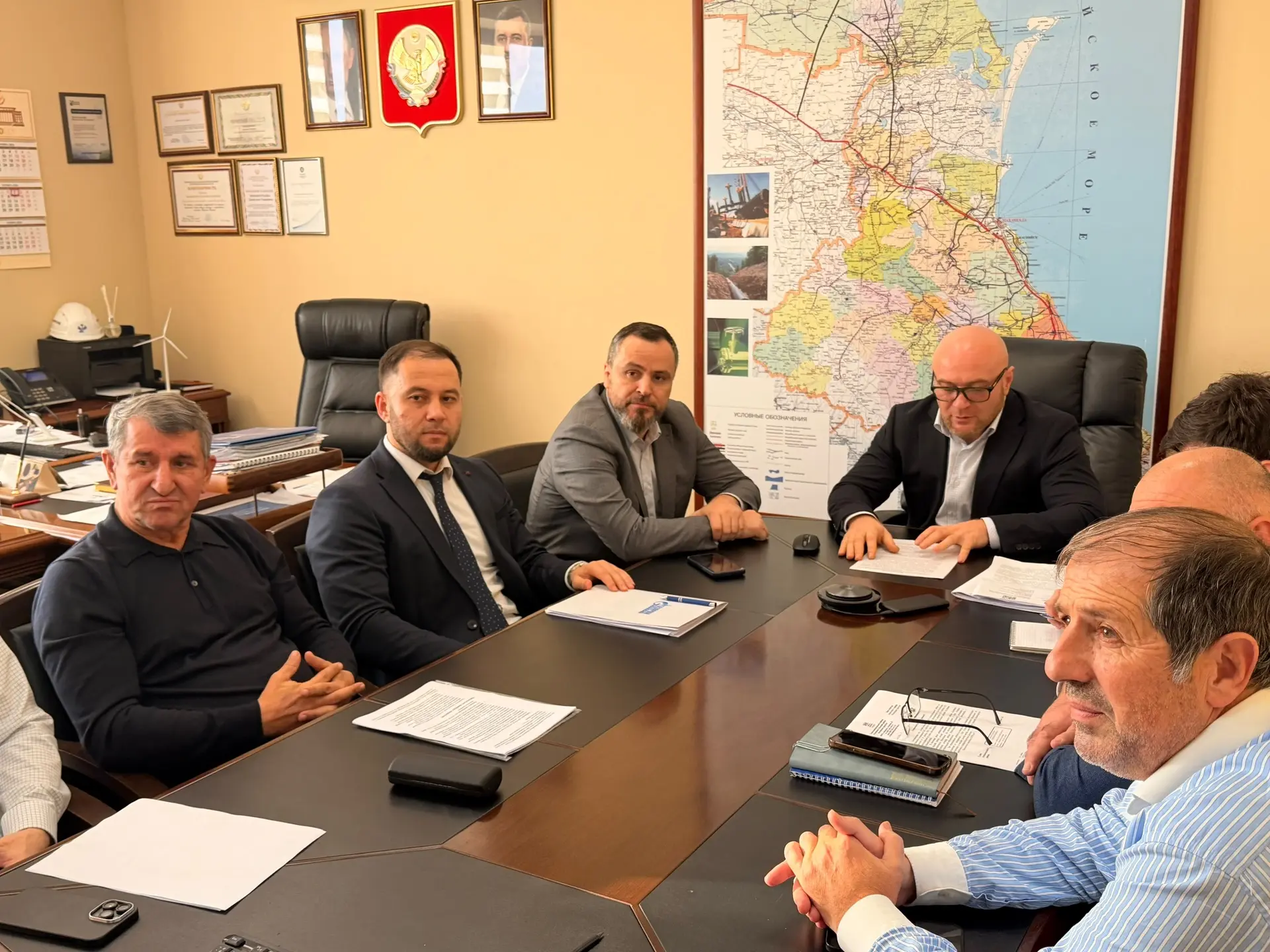 В Минэнерго РД обсудили организацию аварийного прикрытия газопроводов
